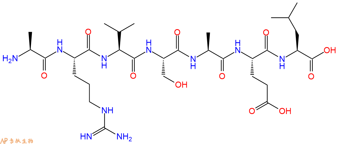 专肽生物产品七肽ARVSAEL137881-19-7