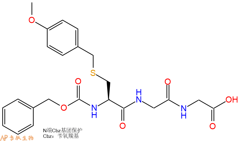 专肽生物产品三肽Cbz-Cys(BzlOMe)-Gly277374-52-8