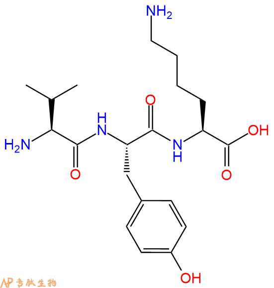 专肽生物产品三肽Val-Tyr-Lys