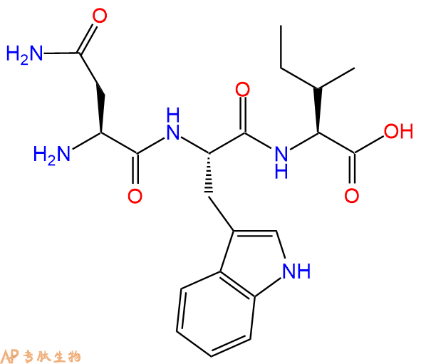 专肽生物产品三肽Asn-Trp-Ile