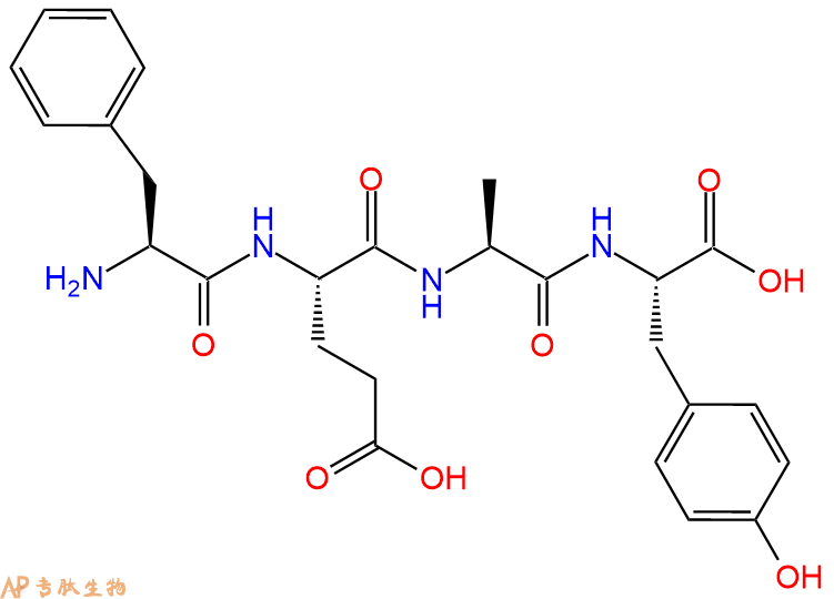 专肽生物产品四肽Phe-Glu-Ala-Tyr320372-37-0