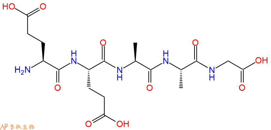 专肽生物产品五肽Glu-Glu-Ala-Ala-Gly62571-06-6