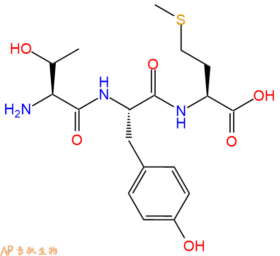 专肽生物产品三肽Thr-Tyr-Met