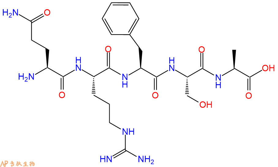 专肽生物产品五肽Gln-Arg-Phe-Ser-Ala1355048-54-2