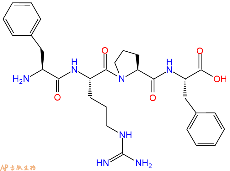 专肽生物产品四肽Phe-Arg-Pro-Phe1120363-32-7