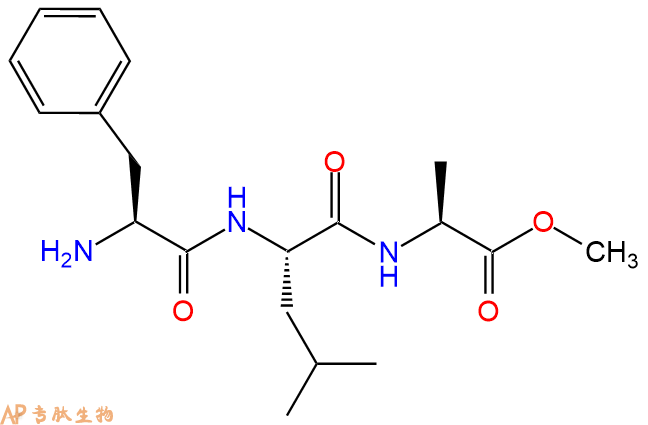 专肽生物产品三肽Phe-Leu-Ala--甲酯化53137-72-7