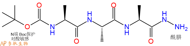 专肽生物产品三肽Boc-Ala-Ala-Ala-NH-NH223507-92-8