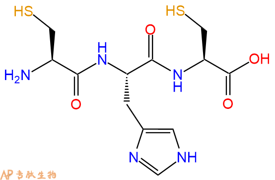 专肽生物产品三肽Cys-His-Cys1258506-69-2