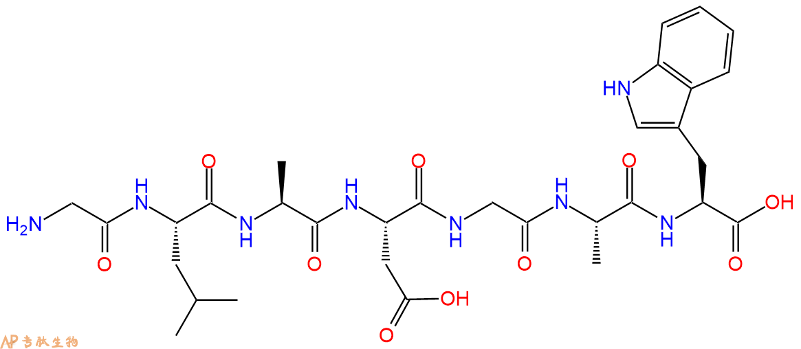 专肽生物产品七肽GLADGAW211566-96-0