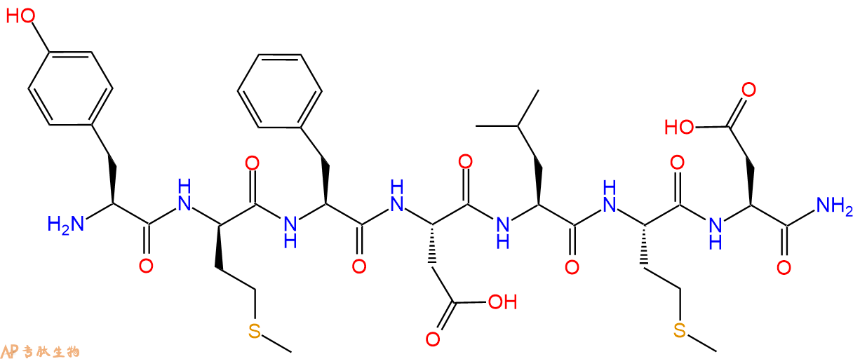 专肽生物产品七肽Y-DMet-FDLMD-NH2132103-65-2