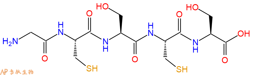 专肽生物产品五肽Gly-Cys-Ser-Cys-Ser82604-50-0