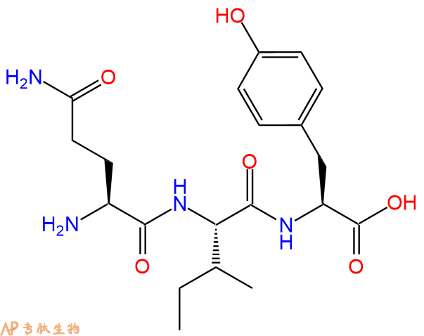 专肽生物产品三肽Gln-Ile-Tyr
