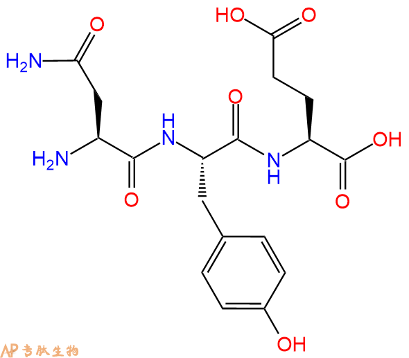 专肽生物产品三肽Asn-Tyr-Glu