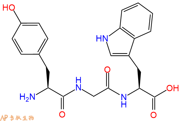专肽生物产品三肽Tyr-Gly-Trp118643-55-3
