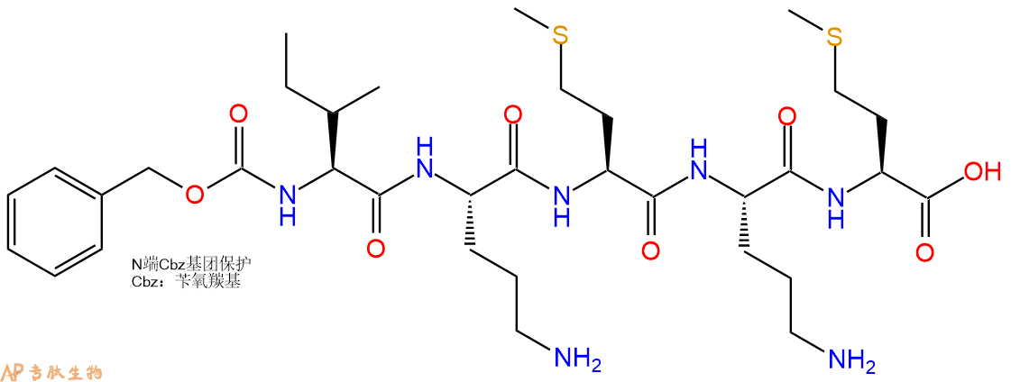 专肽生物产品五肽Cbz-Ile-OMOM802911-32-6