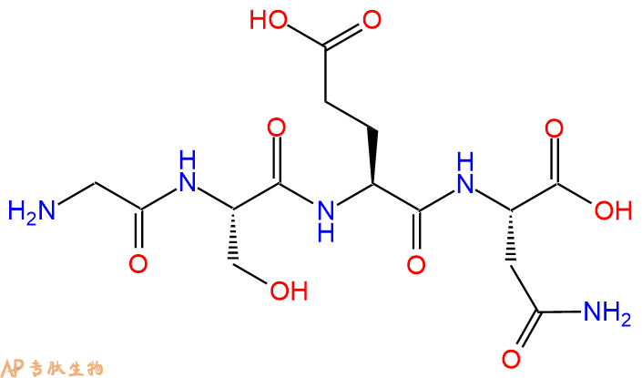 专肽生物产品四肽Gly-Ser-Glu-Asn158053-66-8
