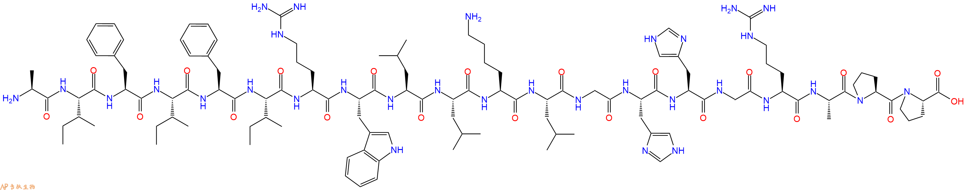 专肽生物产品Salusin-&alpha;、Salusin-beta (Human)624735-23-5