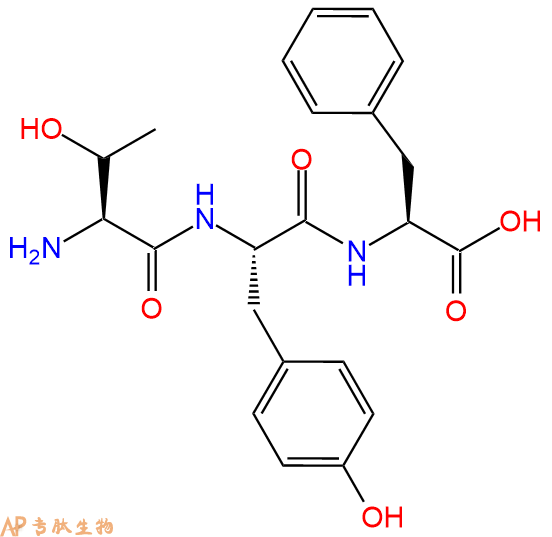 专肽生物产品三肽Thr-Tyr-Phe