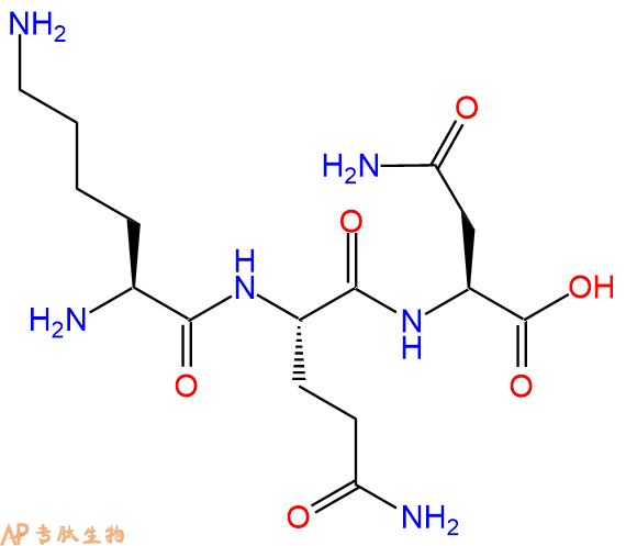 专肽生物产品三肽Lys-Gln-Asn