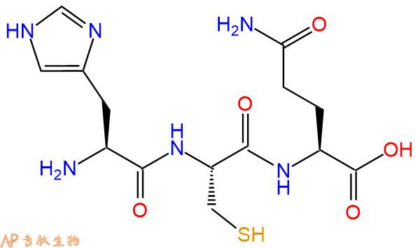 专肽生物产品三肽His-Cys-Gln