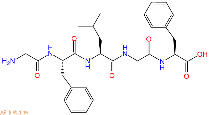 专肽生物产品五肽Gly-Phe-Leu-Gly-Phe104845-54-7