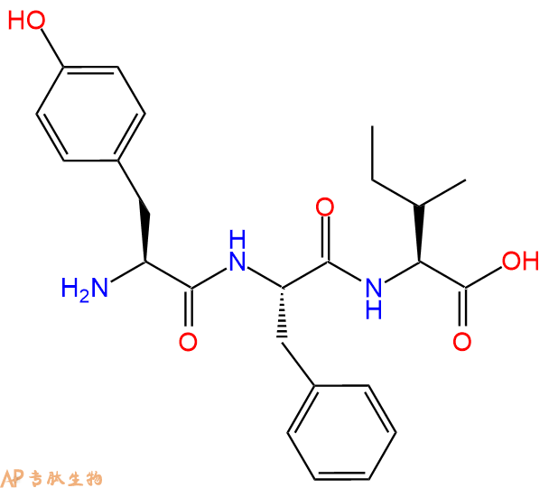 专肽生物产品三肽Tyr-Phe-Ile