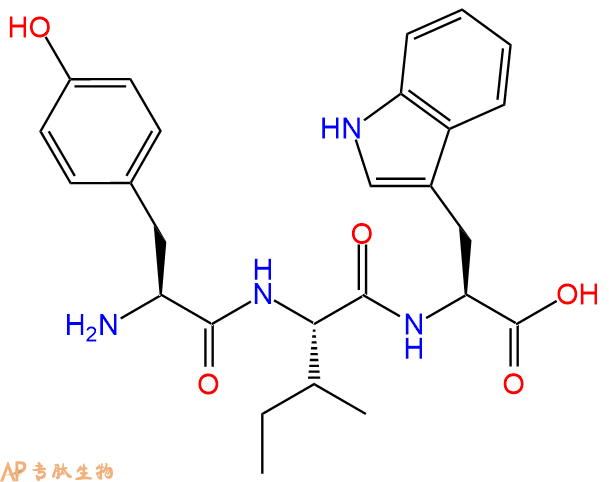 专肽生物产品三肽Tyr-Ile-Trp