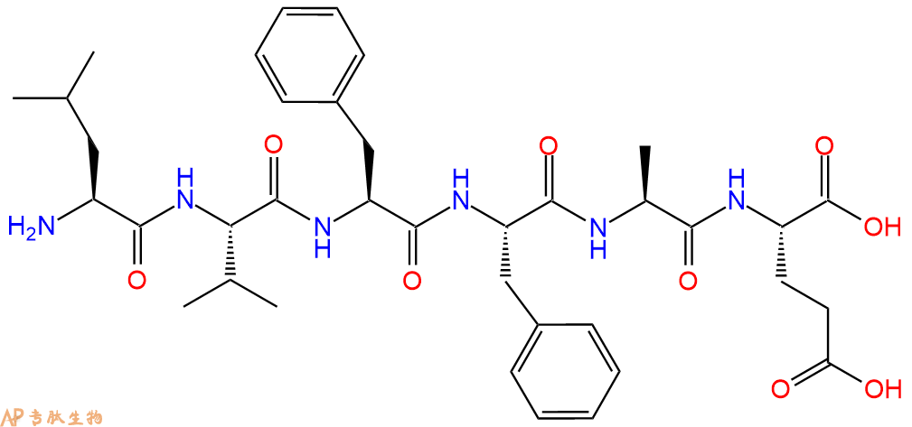 专肽生物产品六肽Leu-Val-Phe-Phe-Ala-Glu365537-63-9