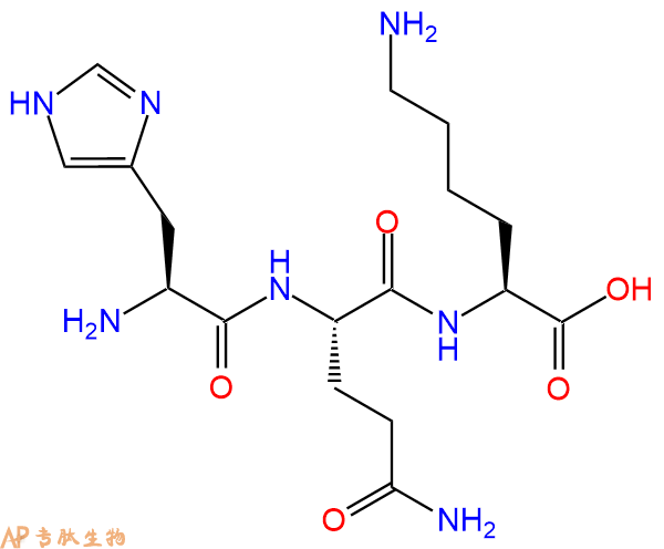 专肽生物产品三肽His-Gln-Lys