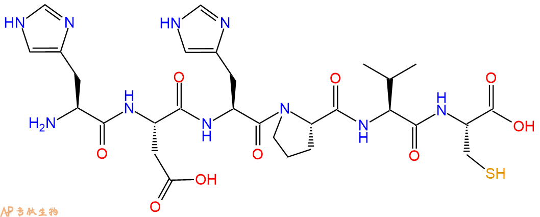 专肽生物产品六肽HDHPVC1437312-13-4