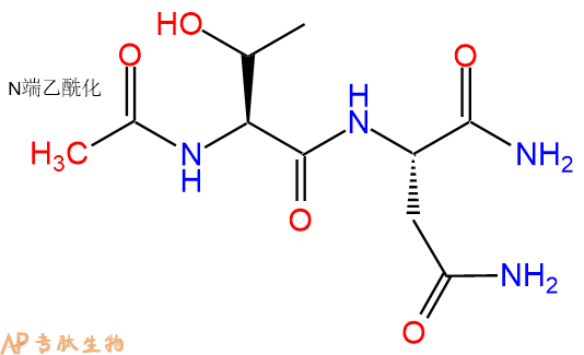 专肽生物产品二肽Ac-Thr-Asn-NH2