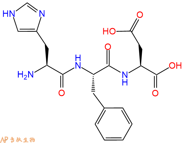 专肽生物产品三肽His-Phe-Asp