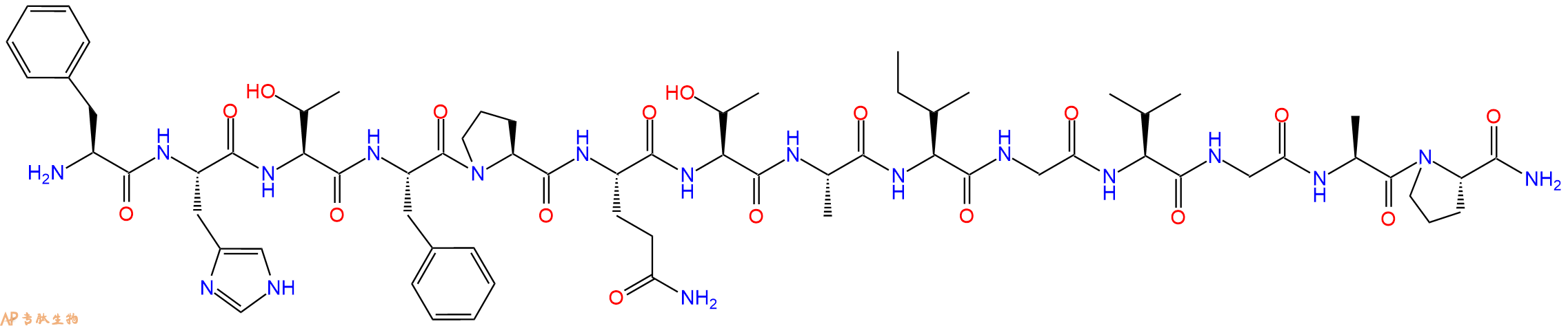 专肽生物产品十四肽FHTFPQTAIGVGAP-NH228368-95-8