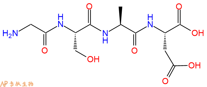 专肽生物产品四肽Gly-Ser-Ala-Asp1169830-12-9