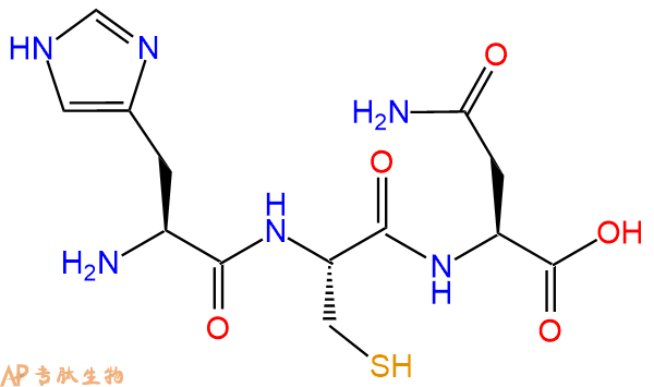 专肽生物产品三肽His-Cys-Asn