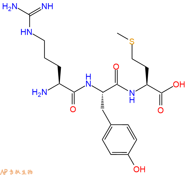 专肽生物产品三肽Arg-Tyr-Met