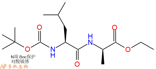 专肽生物产品二肽Boc-Leu-DAla-乙酯化87251-34-1