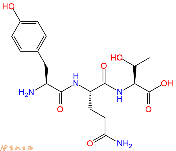 专肽生物产品三肽Tyr-Gln-Thr