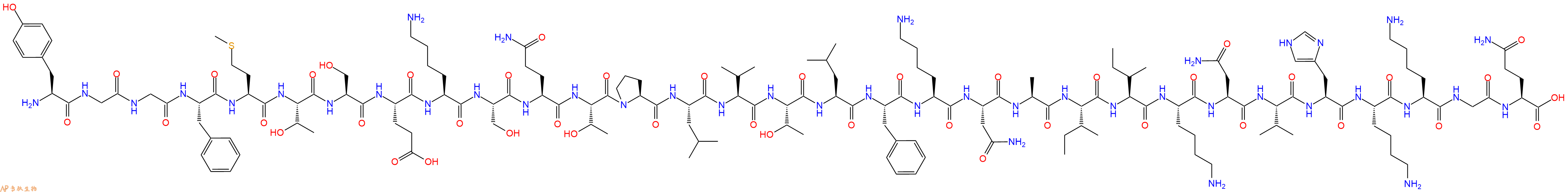 专肽生物产品β-Endorphin (rat)309246-19-3/77367-63-6