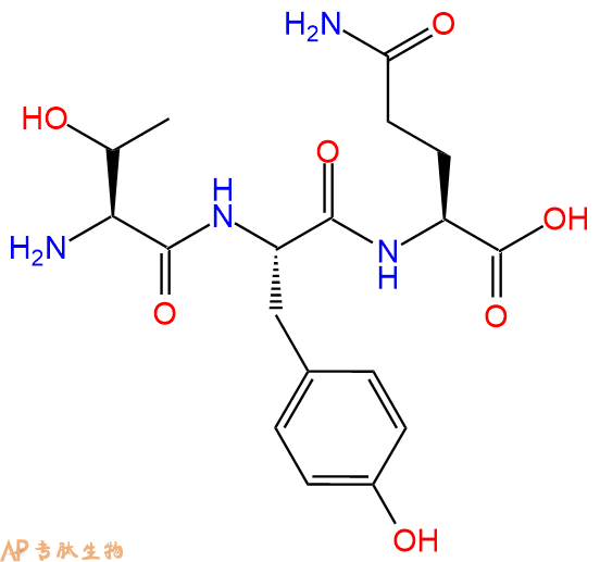 专肽生物产品三肽Thr-Tyr-Gln
