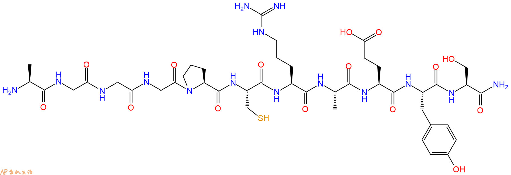 专肽生物产品AG3PCRAEYS-NH21166833-34-6