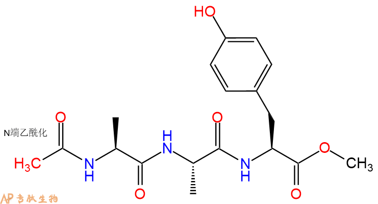 专肽生物产品三肽Ac-Ala-Ala-Tyr--甲酯化57328-74-2