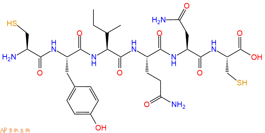 专肽生物产品六肽[Ile3] Pressinoic Acid34330-23-9