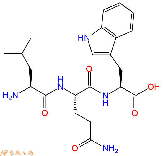 专肽生物产品三肽Leu-Gln-Trp