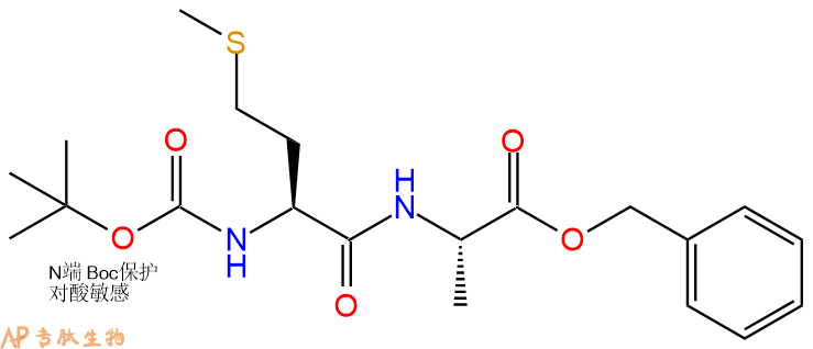 专肽生物产品二肽Boc-Met-Ala-苄酯化171519-67-8
