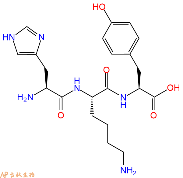 专肽生物产品三肽His-Lys-Tyr