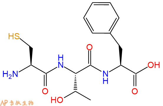 专肽生物产品三肽Cys-Thr-Phe