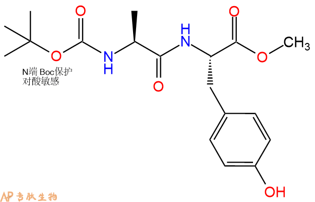 专肽生物产品二肽Boc-Ala-Tyr-甲酯化84794-40-1