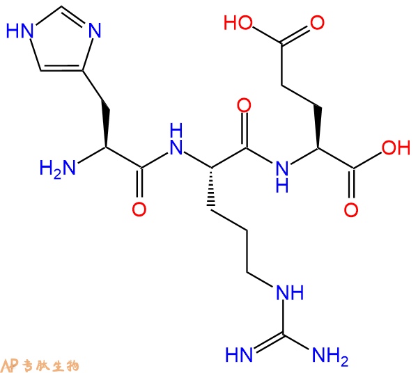 专肽生物产品三肽His-Arg-Glu