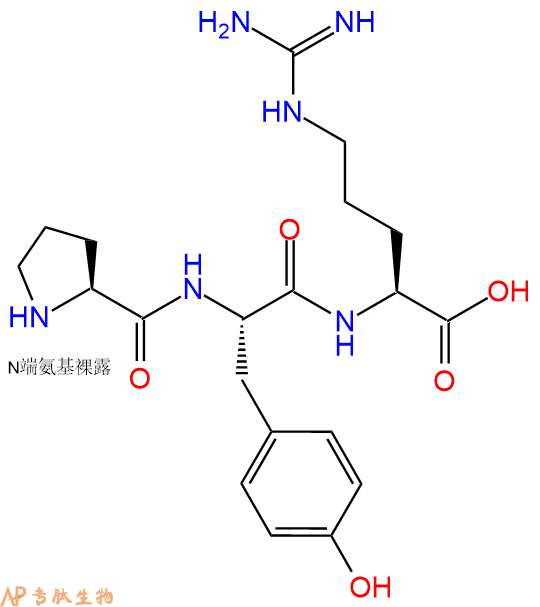 专肽生物产品三肽Pro-Tyr-Arg